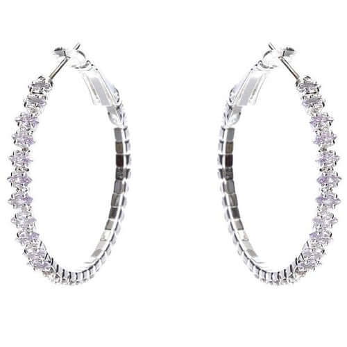 50mm Marquise Cut Halo CZ Hoop Earr