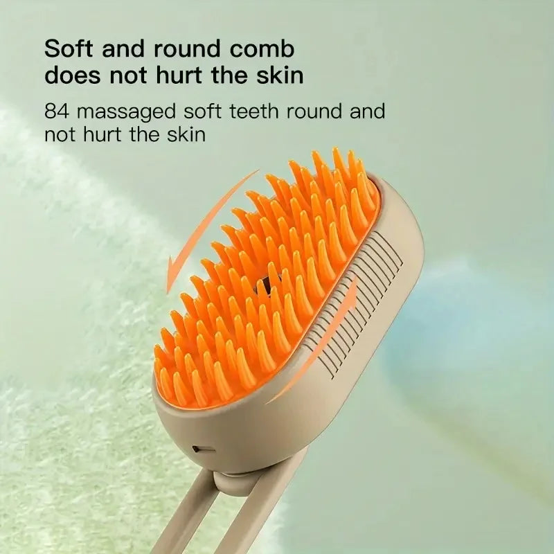 Pet Cleaning Spray Comb, Pet Undercoat Hair Removal Slicker Brush