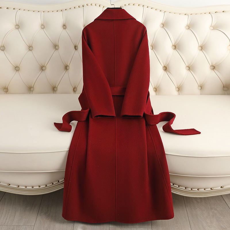 Autumn & Winter Temperament Korean Wool Coat for Women β Elegant