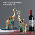 European Elephant Ornaments Home Room Decorations