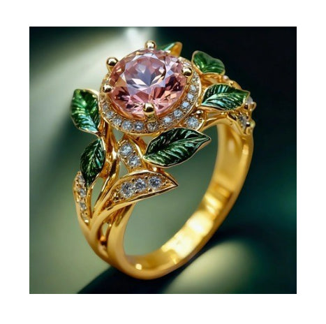 Elegant And Stylish Zircon Womens Ring