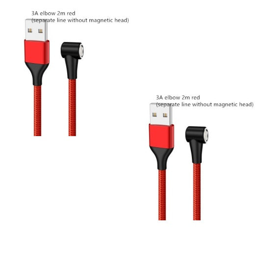 Compatible with Apple , Magnetic USB Cable Fast Charging Micro USB Type C Data Wire Cord Magnet Charger Mobile Phone Cable