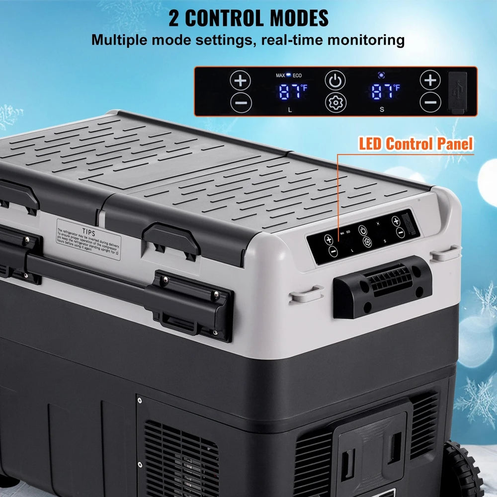 Portable Dual Zone Car Refrigerator