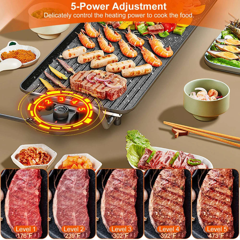 Electric Table Top BBQ Griddle