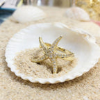 Stylish Resort-style Starfish Ring