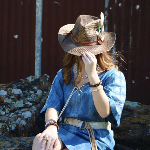 Genuine Freshwater Pearl Beaded Wire Wrapped