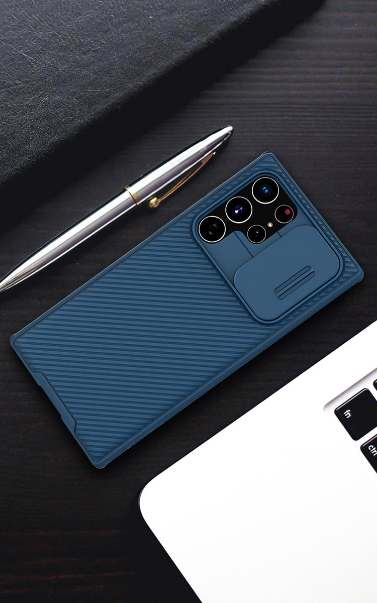 Suitable For Galaxy S22Ultra Phone Case Black Mirror Protective Cover