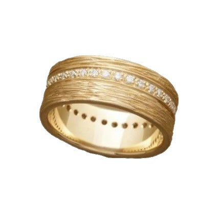 Elegant, High-end Retro Royal-style Ring With A Luxurious Vibe