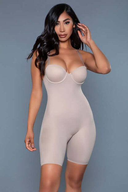 2173 Ultra Shaping Bodyshaper worn by a model showcasing seamless support and an elegant silhouette.