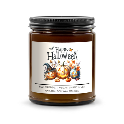 Happy Halloween Candle