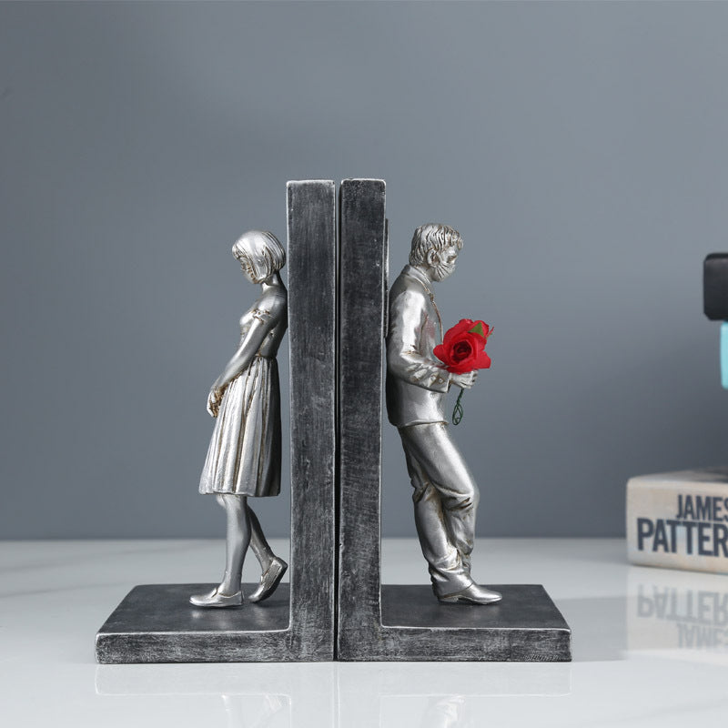 Modern Creative Bookends Ornaments Gift Home