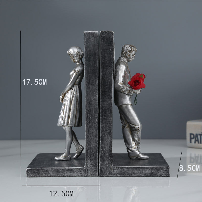 Modern Creative Bookends Ornaments Gift Home