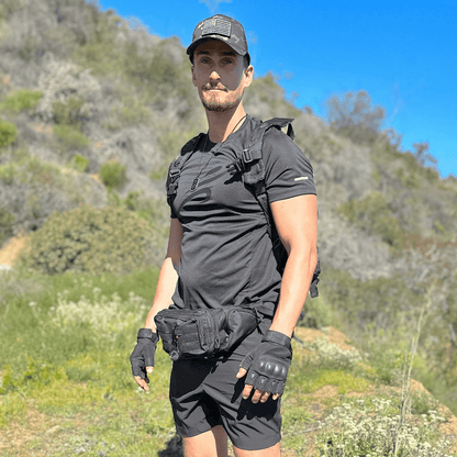 Tactical Fingerless Airsoft Gloves for Outdoor Sports, Paintball