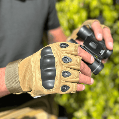 Tactical Fingerless Airsoft Gloves for Outdoor Sports, Paintball