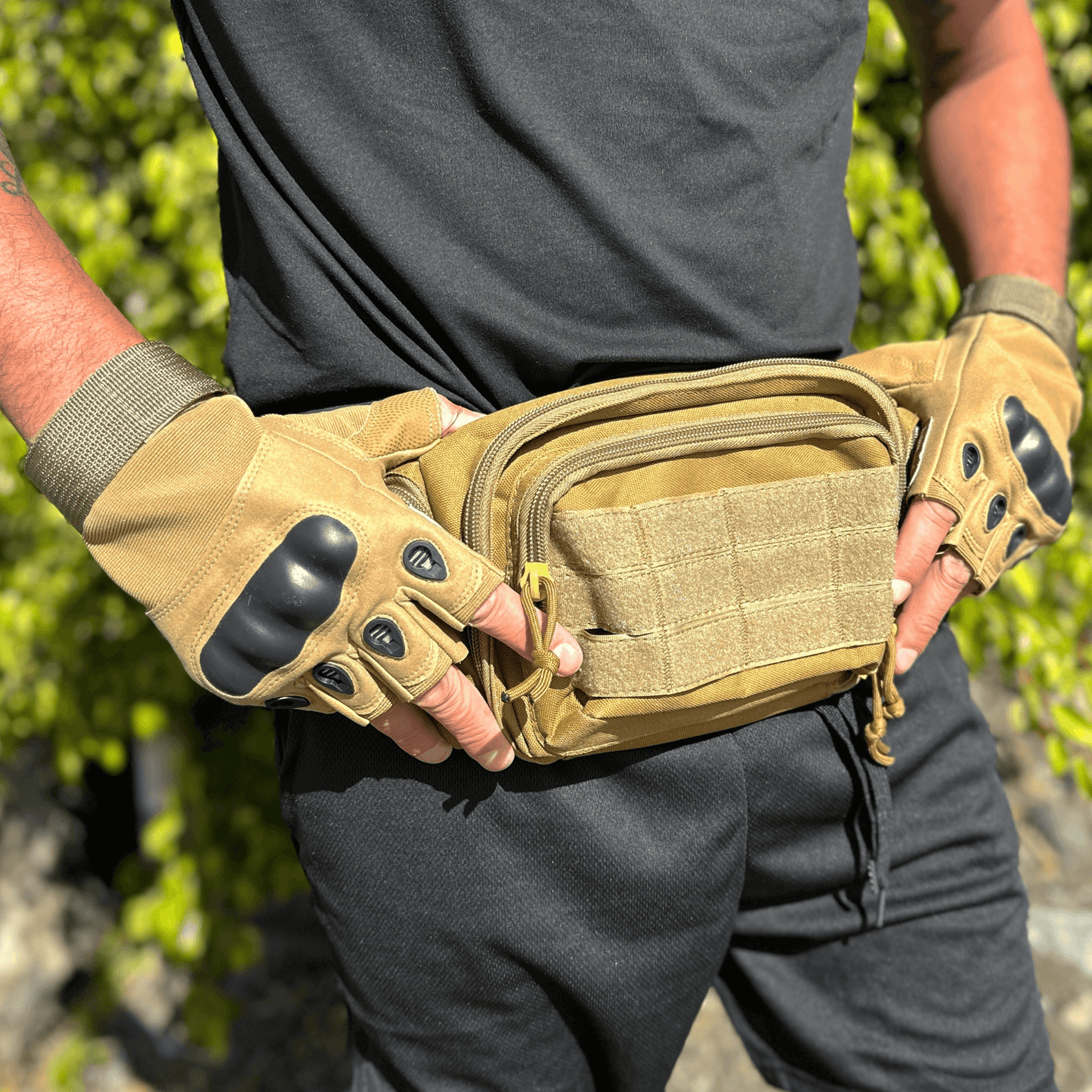 Tactical Fingerless Airsoft Gloves for Outdoor Sports, Paintball
