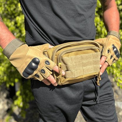 Tactical Fingerless Airsoft Gloves for Outdoor Sports, Paintball