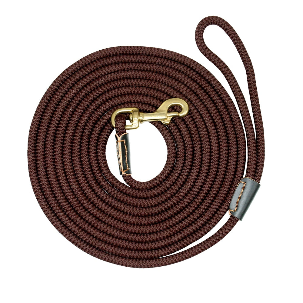 Nylon Dog Leash Running Tracking Non Slip Long