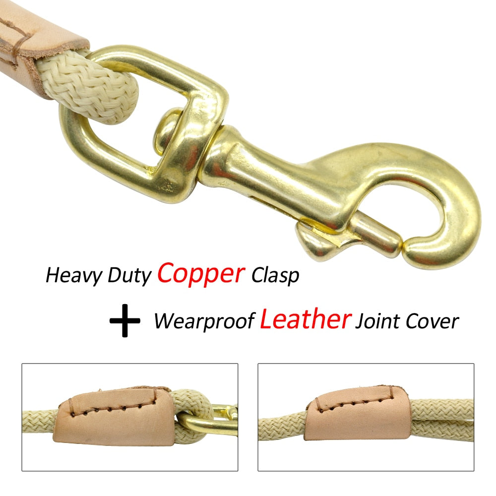 Nylon Dog Leash Running Tracking Non Slip Long