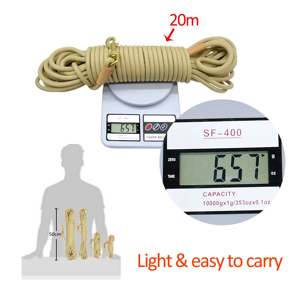 Nylon Dog Leash Running Tracking Non Slip Long