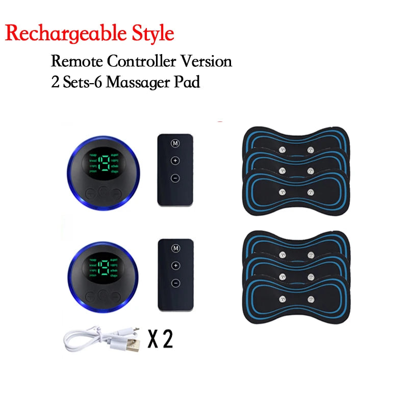 Electric Neck Massager EMS Low Frequency Device for Cervical Pain Relief