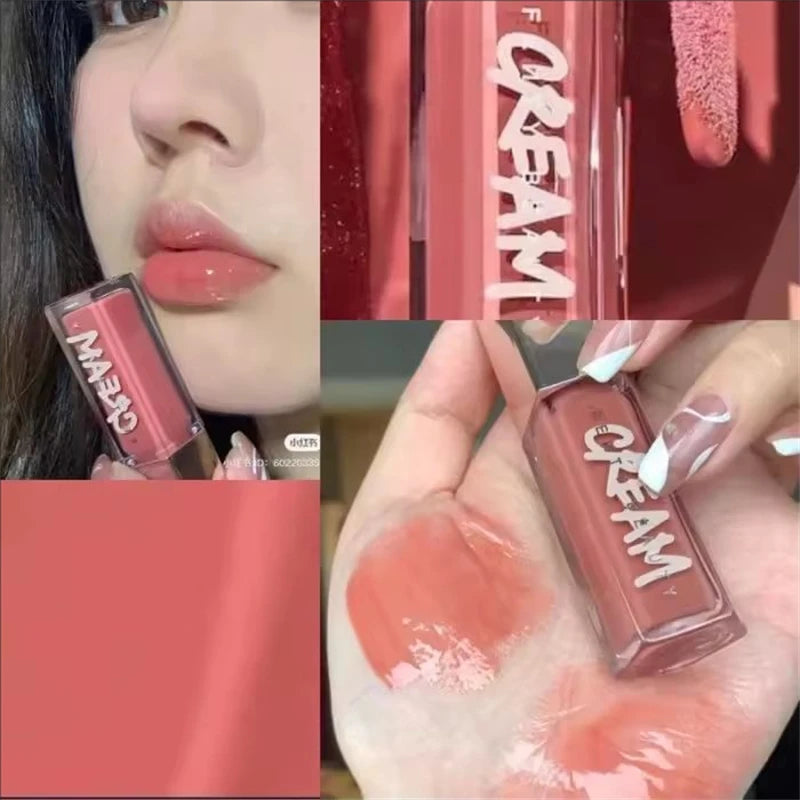 Fashion Fenty Beauty Lip Glaze Moisten Shine Glitter Lip Plumper Makeup For Beginner Liquid Lipstick Female Makeup Cosmetics