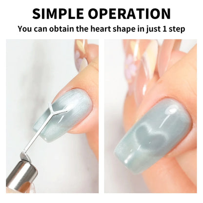 Y-Shaped Cat Eye Nail Polish Magnet Rod Combination Set Nail Art DIY