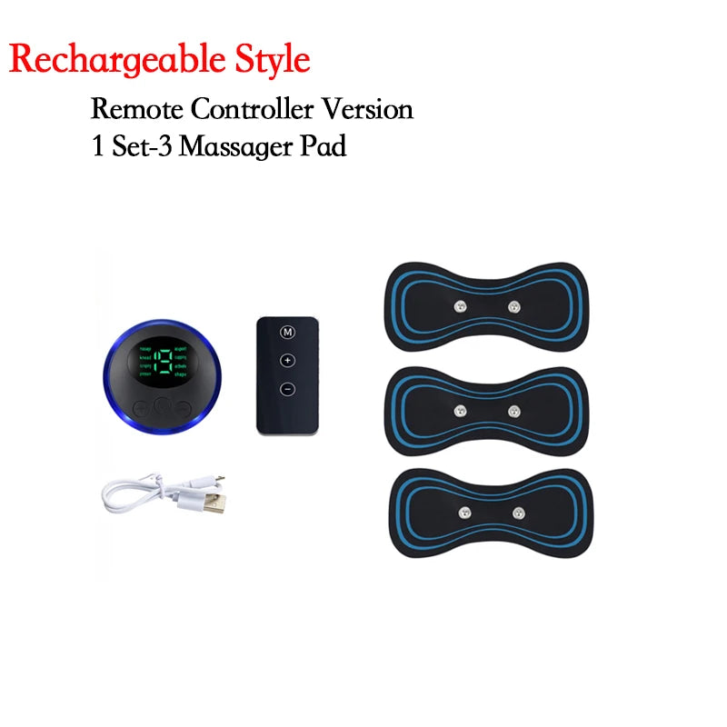 Electric Neck Massager EMS Low Frequency Device for Cervical Pain Relief