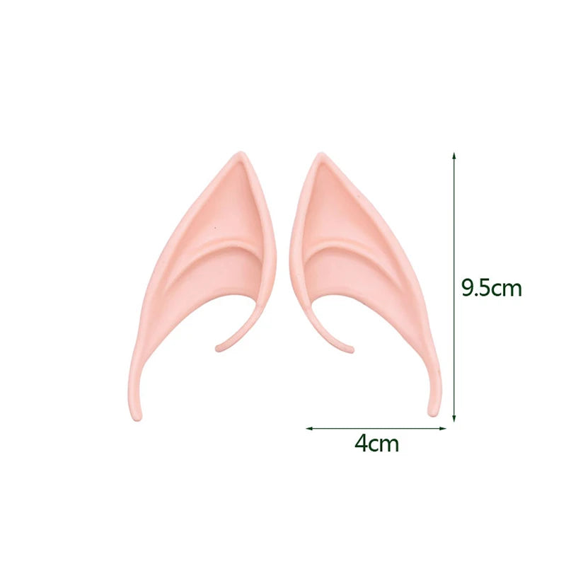 Halloween Latex Cosplay Prop Party Phantom City Sharp Ear Elwear
