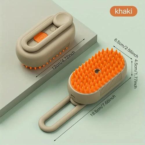 Pet Cleaning Spray Comb, Pet Undercoat Hair Removal Slicker Brush