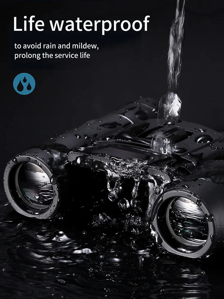 900x25 HD Zoom Portable Powerful Binoculars Long Range BAK4 Telescope