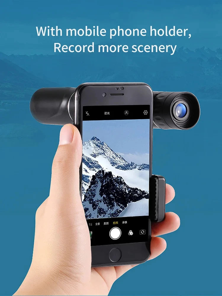 900x25 HD Zoom Portable Powerful Binoculars Long Range BAK4 Telescope