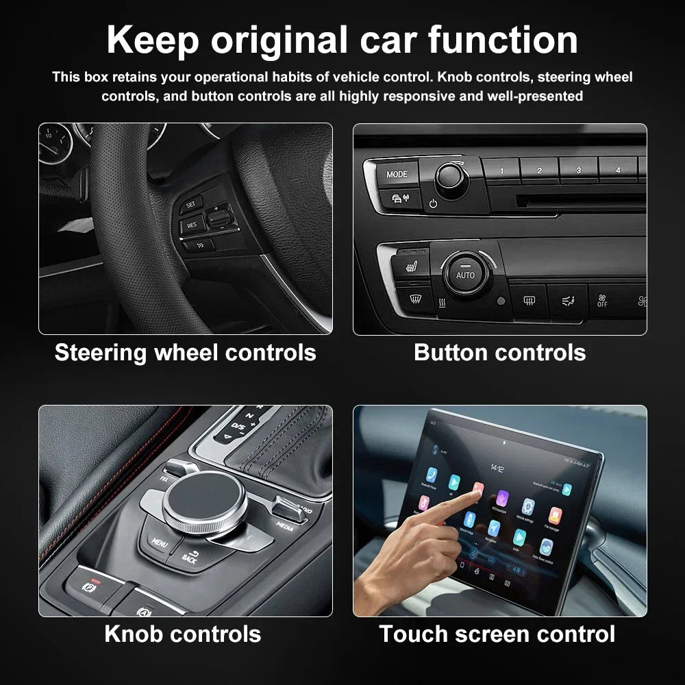 2026 CarPlay Android Auto Wireless Adapter, Fast Pairing, Quick Connection