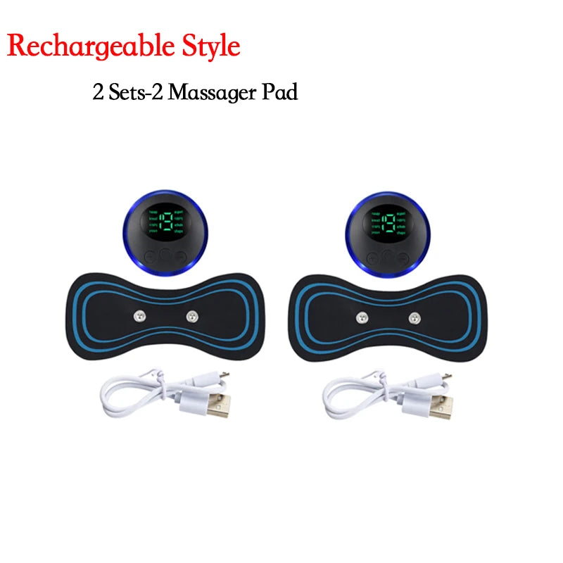 Electric Neck Massager EMS Low Frequency Device for Cervical Pain Relief