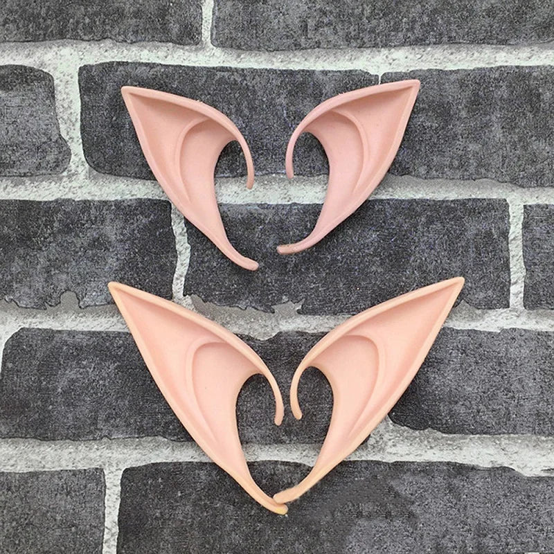 Halloween Latex Cosplay Prop Party Phantom City Sharp Ear Elwear