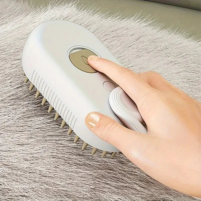 Pet Cleaning Spray Comb, Pet Undercoat Hair Removal Slicker Brush