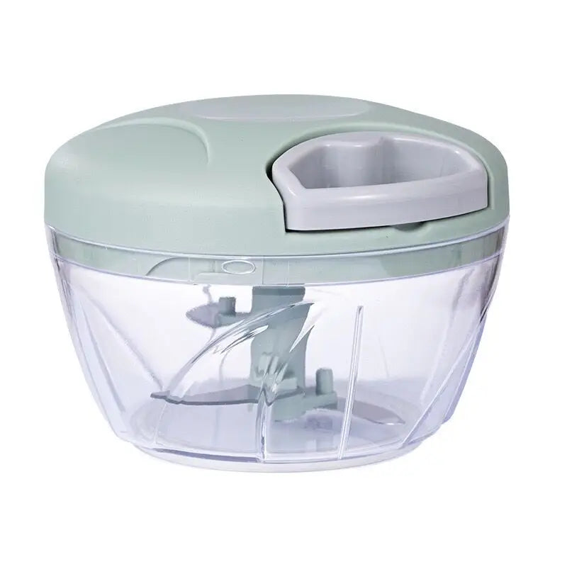 Manual Meat Mincer & Garlic Chopper — 500ml / 900ml Hand-Crank