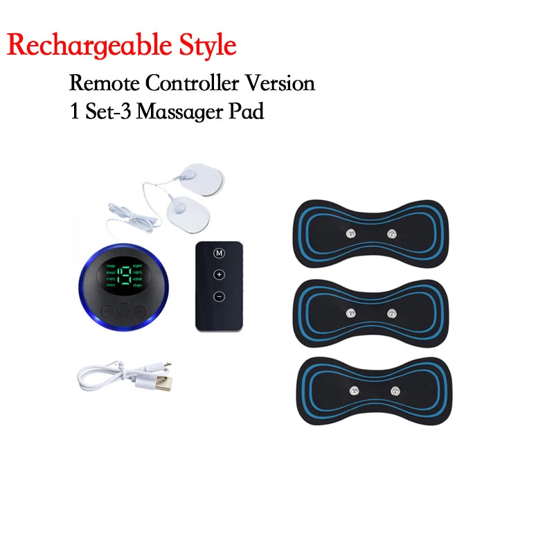 Electric Neck Massager EMS Low Frequency Device for Cervical Pain Relief