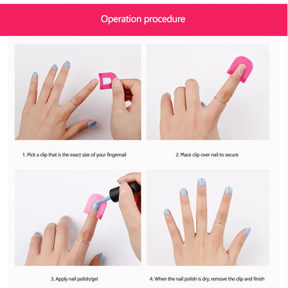 LINMANDA 26Pcs Nail Polish Protector for Fingers Nail Polish Guard