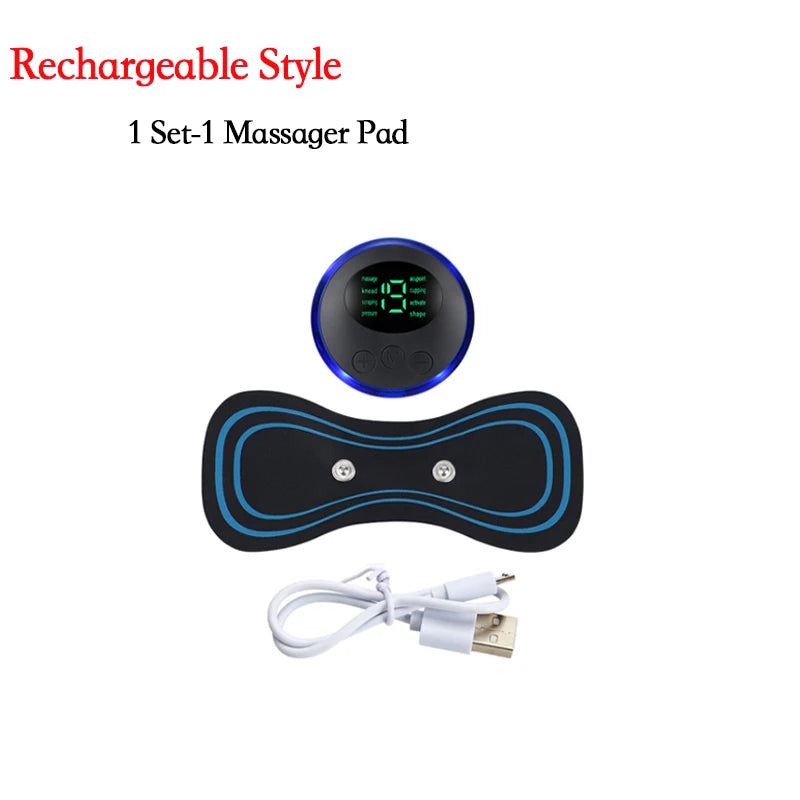 Electric Neck Massager EMS Low Frequency Device for Cervical Pain Relief