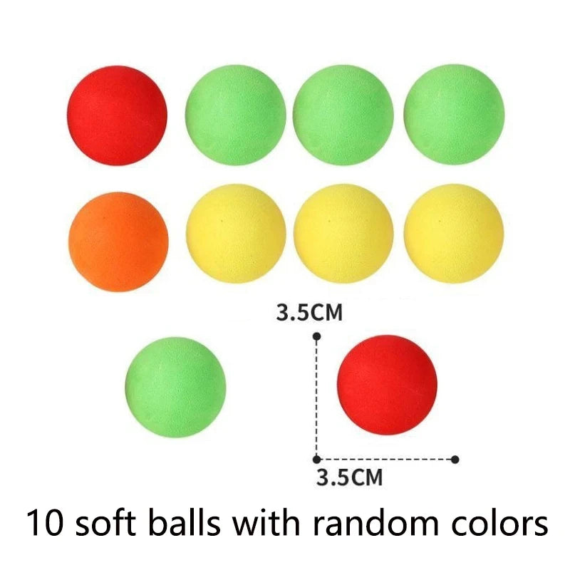BULLSEYE KIDS ARCHERY SET - ELASTIC BOW & ASOFT SPONGE BALL TARGET FAMILY GAME