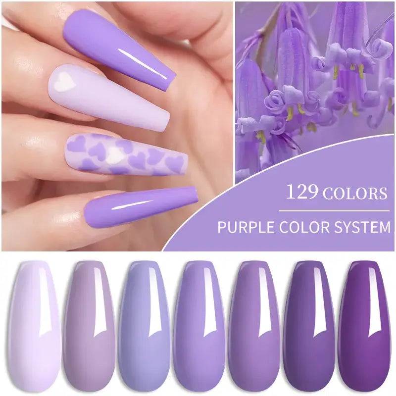 129 Colors 7ML Nail Gel Polish & Supplies Vernis Semi