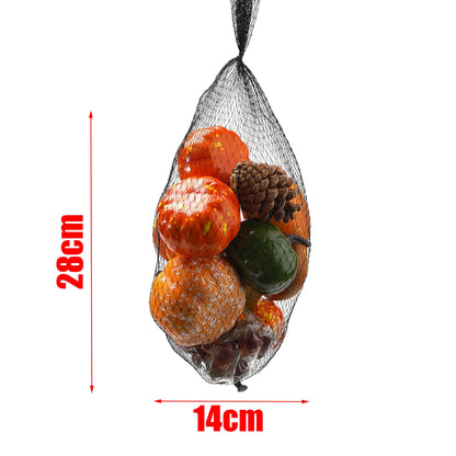1 Set Fall Harvest Decor Props Artificial Mini Pumpkin Gourd Acorn