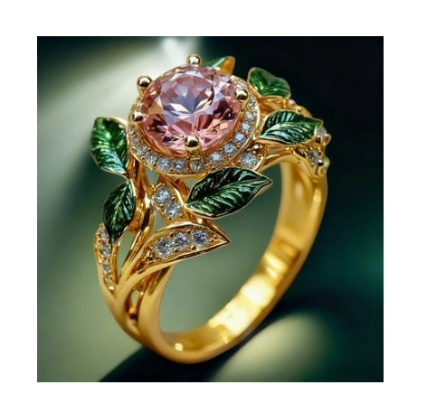 Elegant And Stylish Zircon Womens Ring