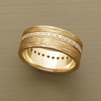 Elegant, High-end Retro Royal-style Ring With A Luxurious Vibe