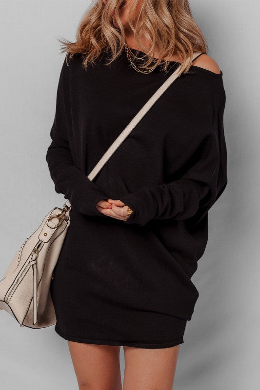 Scarlett Sleeve Shift Mini Sweater