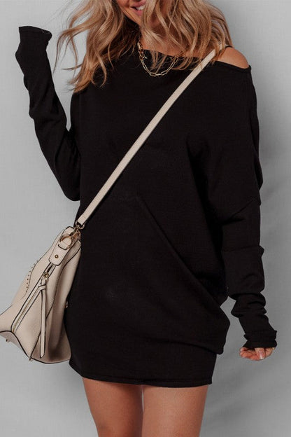 Scarlett Sleeve Shift Mini Sweater