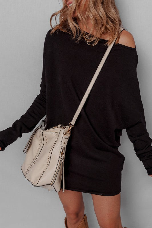 Scarlett Sleeve Shift Mini Sweater