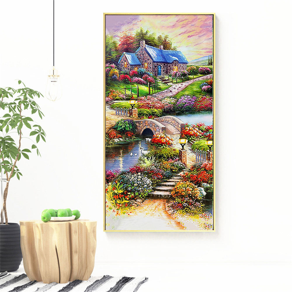 Watercolor Horse Canvas Painting Home Decoration