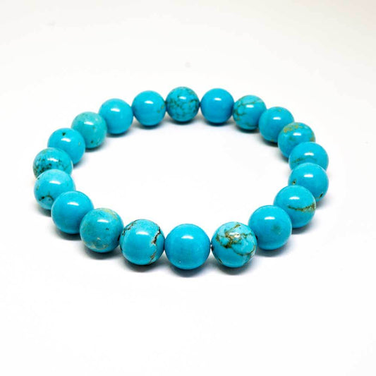 Turquoise Stone Beaded Bracelet