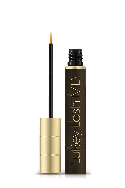 Eyelash Growth Serum LuRey Lash in a sleek tube with applicator, designed for longer and fuller lashes.